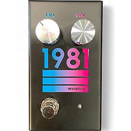 Used 1981 Inventions LVL Full Range Overdrive Effect Pedal