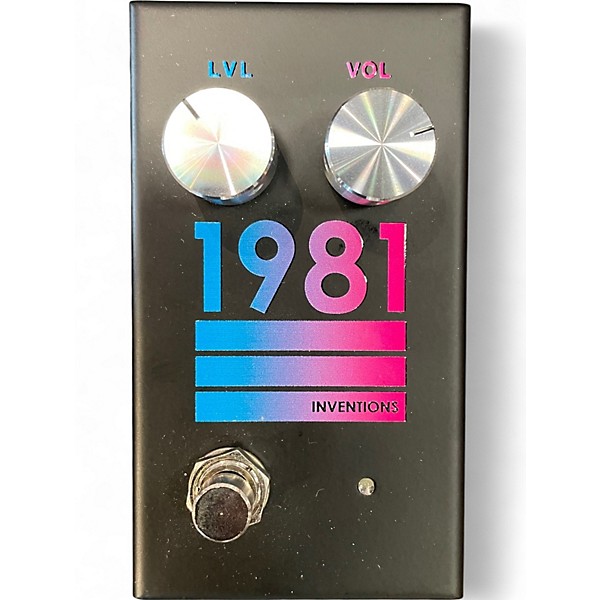 Used 1981 Inventions LVL Full Range Overdrive Effect Pedal