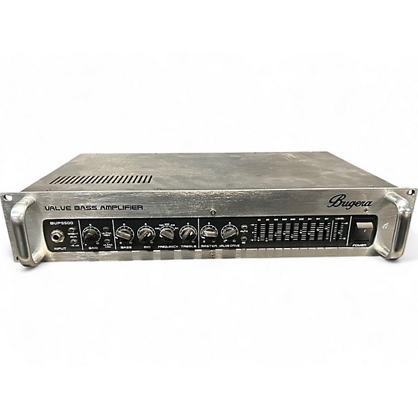Used Bugera BVP5500 550W Tube Bass Amp Head
