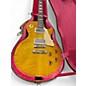 Used 2022 Gibson 1960 Les Paul Reissue - Nashville Handpicked Top Dirty Lemon Solid Body Electric Guitar thumbnail