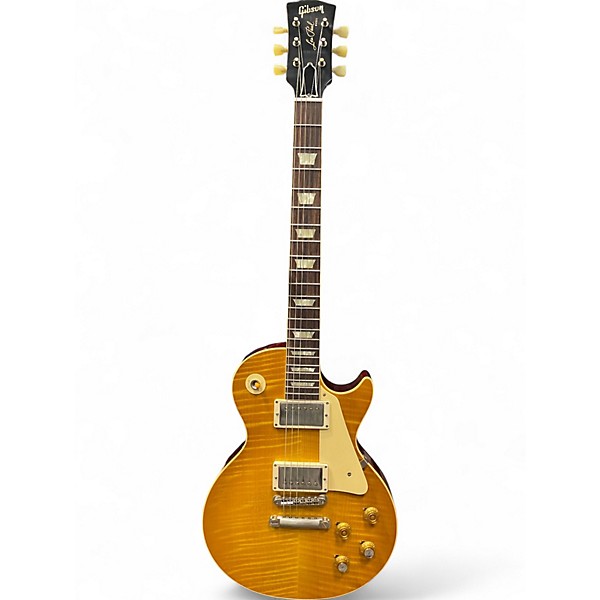 Used 2022 Gibson 1960 Les Paul Reissue - Nashville Handpicked Top Dirty Lemon Solid Body Electric Guitar