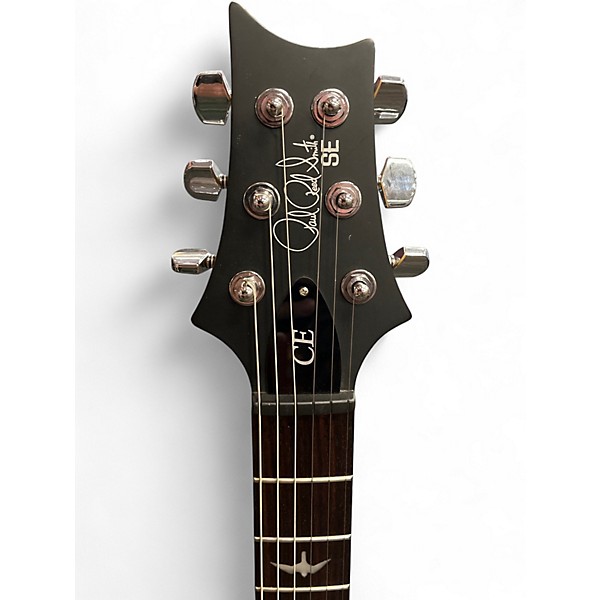 Used PRS SE CE24 Trans Red Solid Body Electric Guitar