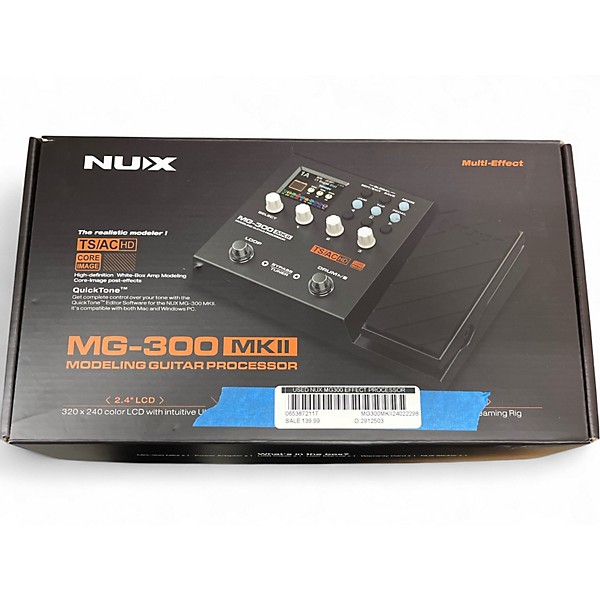 Used NUX MG300 Effect Processor