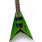 Used Kramer DAVE MUSTAINE VANGUARD ALIEN TECH GREEN Solid Body Electric Guitar