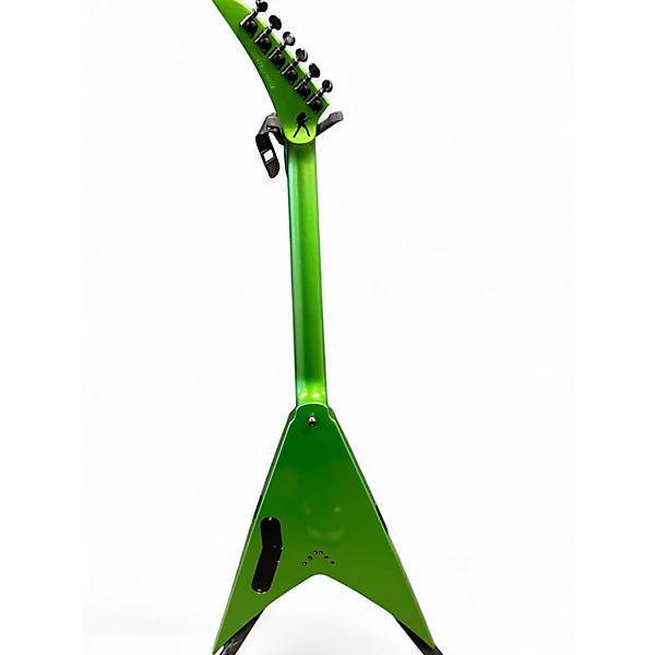 Used Kramer DAVE MUSTAINE VANGUARD ALIEN TECH GREEN Solid Body Electric Guitar
