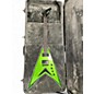 Used Kramer DAVE MUSTAINE VANGUARD ALIEN TECH GREEN Solid Body Electric Guitar