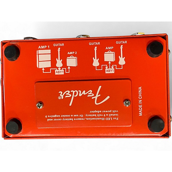 Used Fender Micro ABY Footswitch Pedal