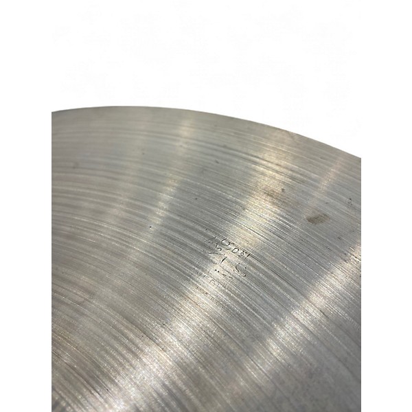 Used Zildjian 18in Vintage 1976 Thin Ride Cymbal