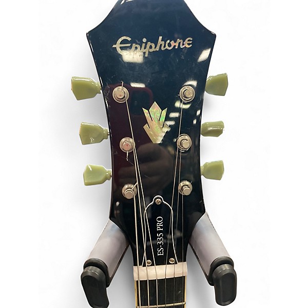 Used Epiphone ES335 Pro Red Hollow Body Electric Guitar