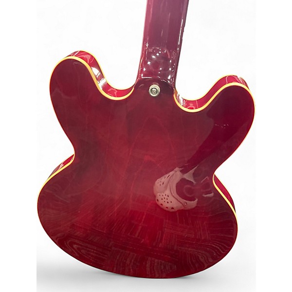 Used Epiphone ES335 Pro Red Hollow Body Electric Guitar