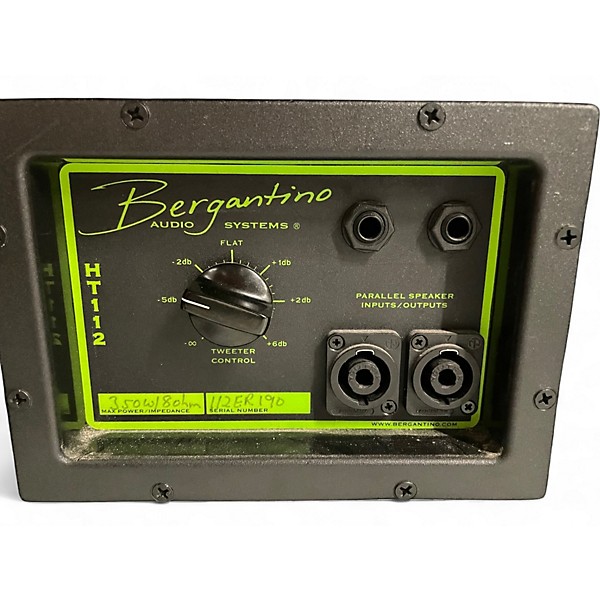 Used Bergantino  ht112 Bass Cabinet