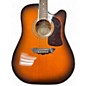Used Washburn D34SCE/TS Tobacco Sunburst Acoustic Electric Guitar