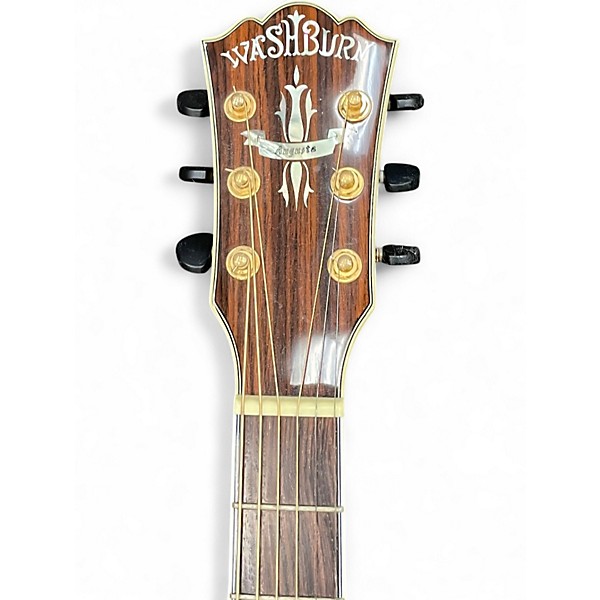 Used Washburn D34SCE/TS Tobacco Sunburst Acoustic Electric Guitar