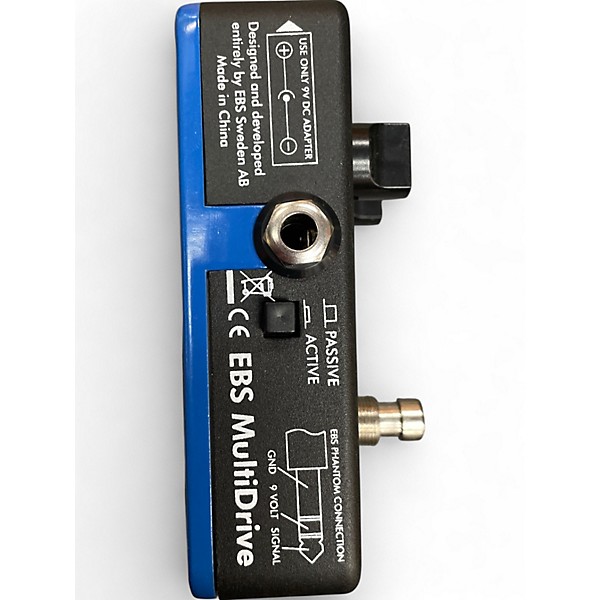 Used EBS MultiDrive Universal Overdrive Bass Effect Pedal