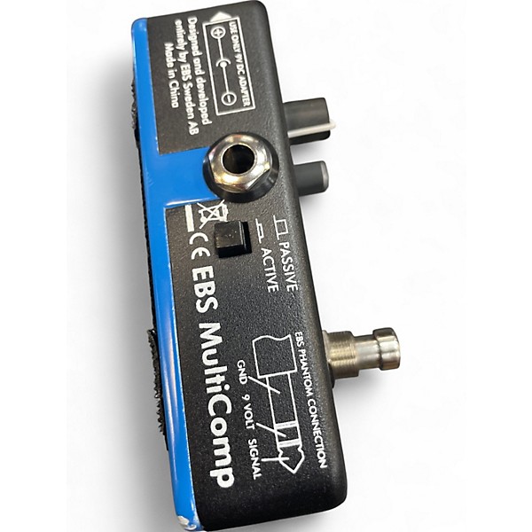 ベース EBS MultiComp EBS MultiComp Blue Label Bass Compressor Pedal | Sweetwater