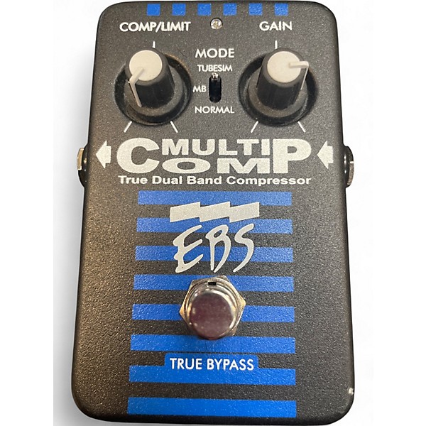 DTM・DAW EBS C MULTI COMP True DualBandCompressor EBS MultiComp Blue Label Bass Pedal