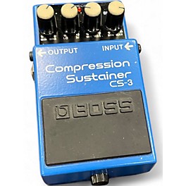 Used BOSS CS3 Compressor Sustainer Effect Pedal