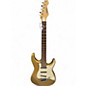 Used Peavey AXCELERATOR Aztec Gold Solid Body Electric Guitar thumbnail