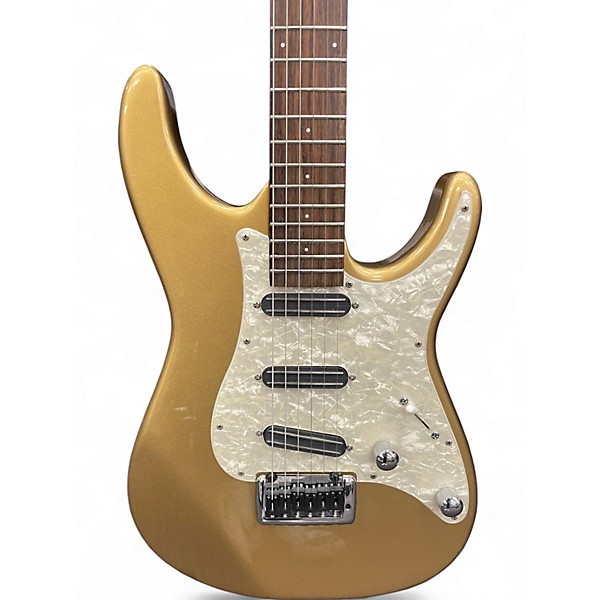 Used Peavey AXCELERATOR Aztec Gold Solid Body Electric Guitar