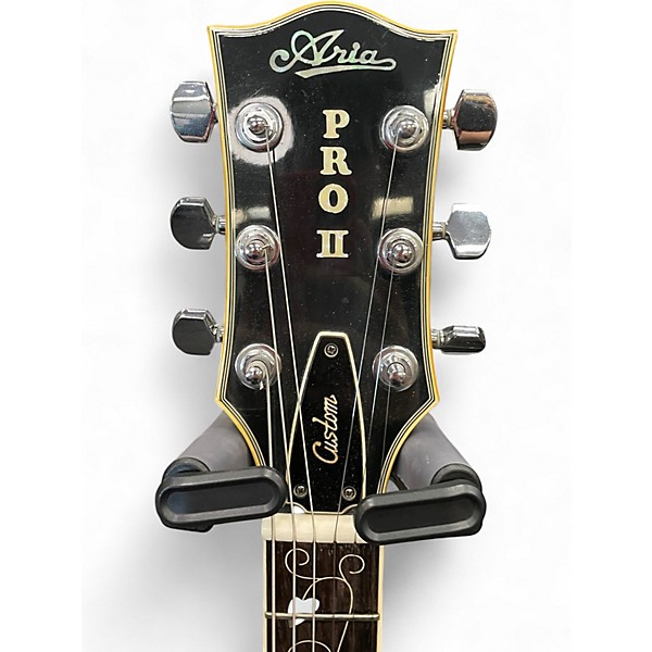 Used 1970s Aria CUSTOM PRO II 2 Tone Sunburst Solid Body Electric Guitar