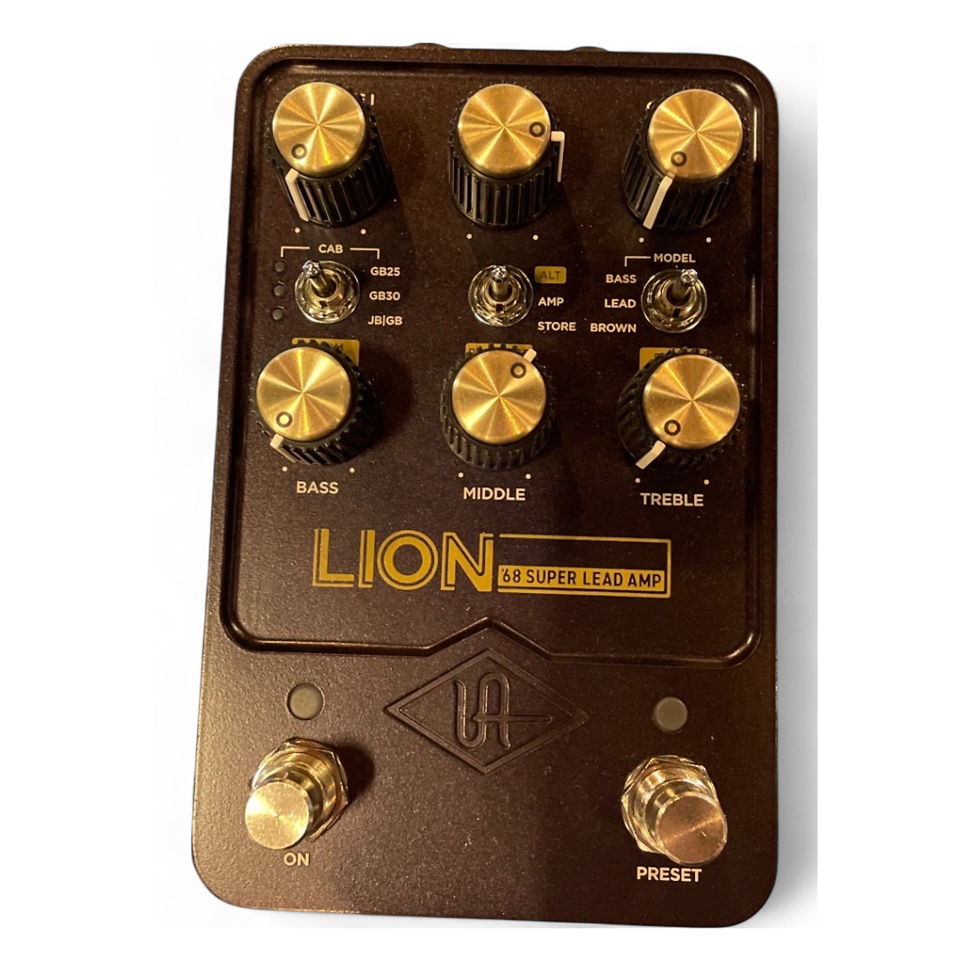 ギター UAFX Lion'68 Super Lead Amp Universal Audio UAFX Lion '68 Super Lead Amp Effects Pedal