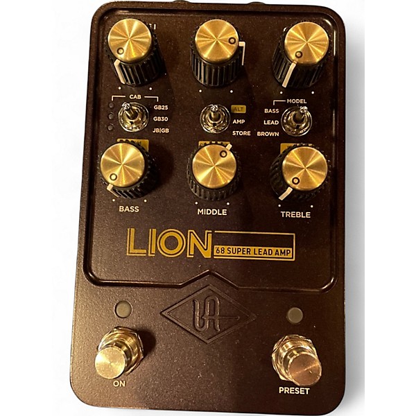 Universal Audio UAFX LION 　美品 Used Universal Audio UAFX Lion '68 Super Lead Amp Effect