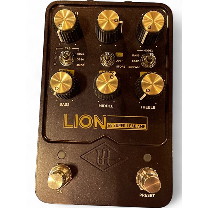 ギター Universal Audio UAFX Lion'68 Super Lead Universal Audio UAFX Lion '68 Super Lead Amp