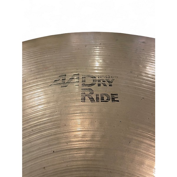 Used SABIAN 21in AA DRY RIDE Cymbal