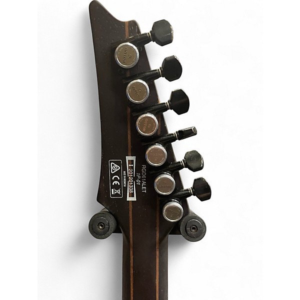 Used Ibanez RGD61ALET Silver Solid Body Electric Guitar