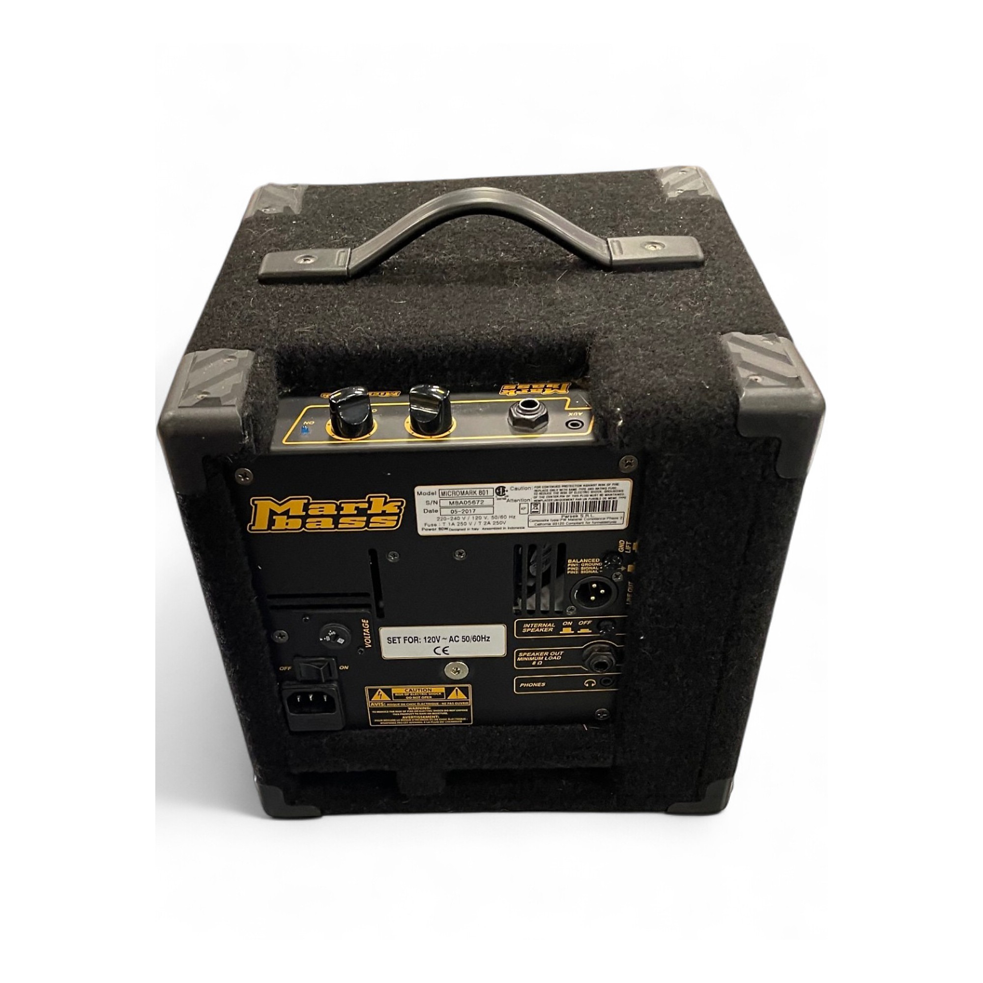 ベース Markbass Micromark 801 Micromark 801 – Markbass