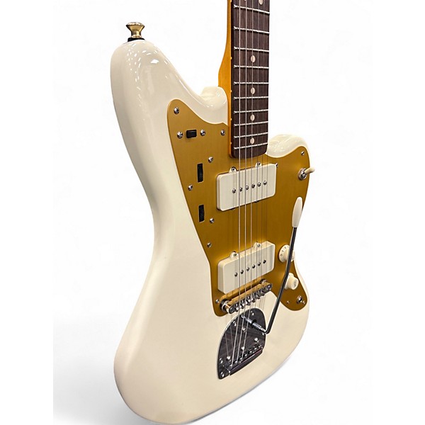 Used Squier J Mascis Jazzmaster white Solid Body Electric Guitar