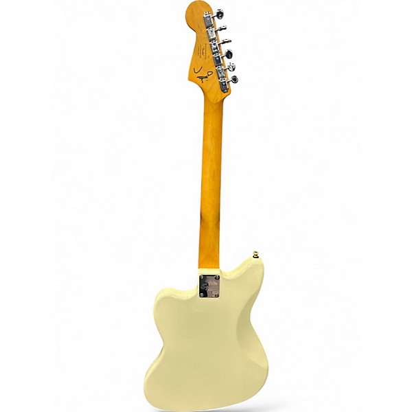 Used Squier J Mascis Jazzmaster white Solid Body Electric Guitar