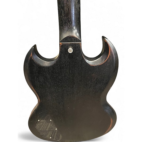 Used 2007 Gibson SG-3 Special Faded  Black Solid Body Electric Guitar