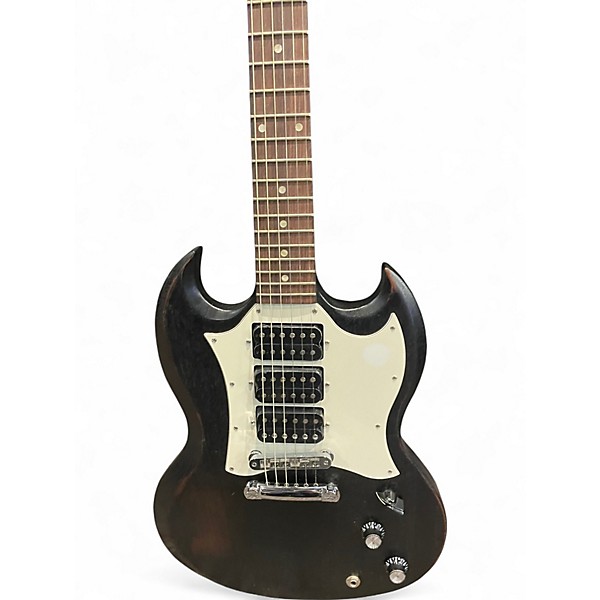 Used 2007 Gibson SG-3 Special Faded  Black Solid Body Electric Guitar