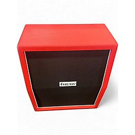 Used Friedman Custom 212EXT Vertical Red Guitar Cabinet