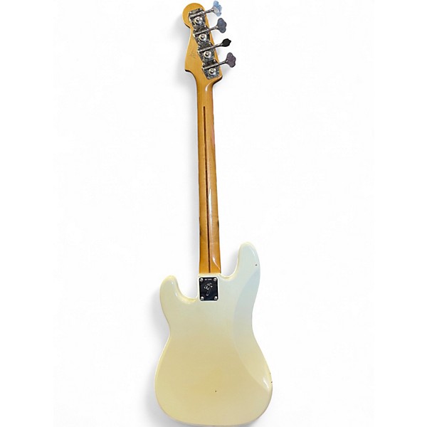 Used Fender MASTERBUILT CARLOS LOPEZ CLOSET CLASSIC 1969 PRECISION BASS Olympic White Electric Bass Guitar