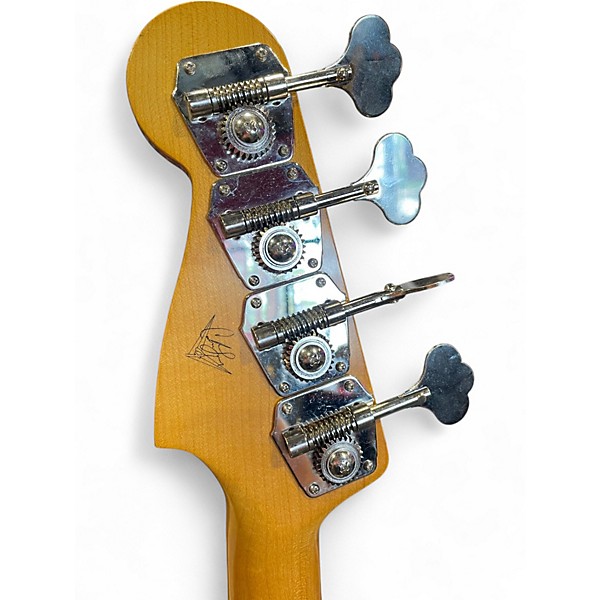 Used Fender MASTERBUILT CARLOS LOPEZ CLOSET CLASSIC 1969 PRECISION BASS Olympic White Electric Bass Guitar