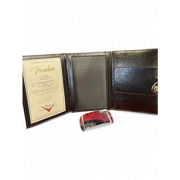 Used Fender MASTERBUILT CARLOS LOPEZ CLOSET CLASSIC 1969 PRECISION BASS Olympic White Electric Bass Guitar