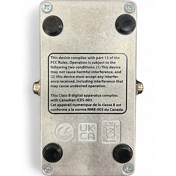 Used Electro-Harmonix Bass Soul Food Overdrive Bass Effect Pedal