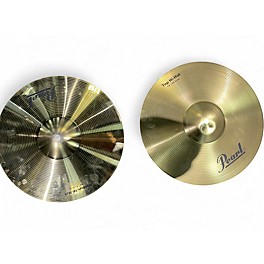Used Pearl 14in HI HAT PAIR Cymbal