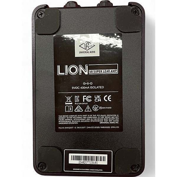 Used Universal Audio UAFX Lion '68 Super Lead Amp Effect Pedal