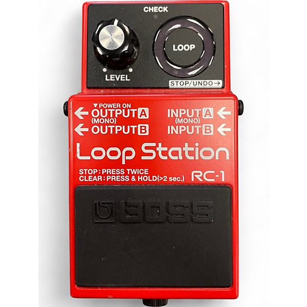 Used BOSS RC1 Loop Station Pedal