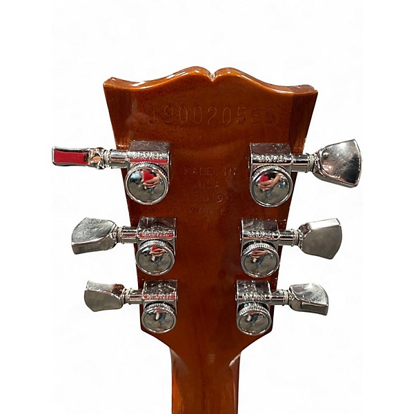 Used Gibson Les Paul Standard Flame Top Honey Burst Solid Body Electric Guitar