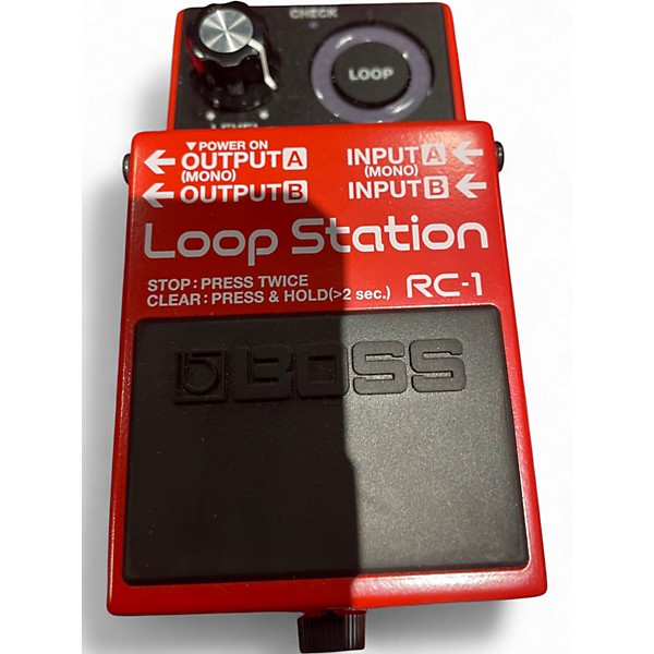 Used BOSS RC1 Loop Station Pedal | Guitar Center