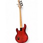 Used Sterling by Music Man STINGRAY Crimson Red Trans Electric Bass Guitar