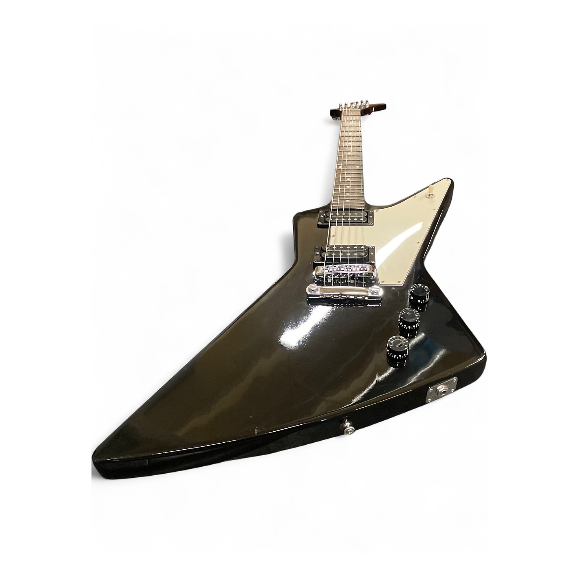 ギター Gibson Explorer 76 Reissue Ebony 2002 Gibson Explorer 76 Reissue Electric Guitar Ebony 2002 USA