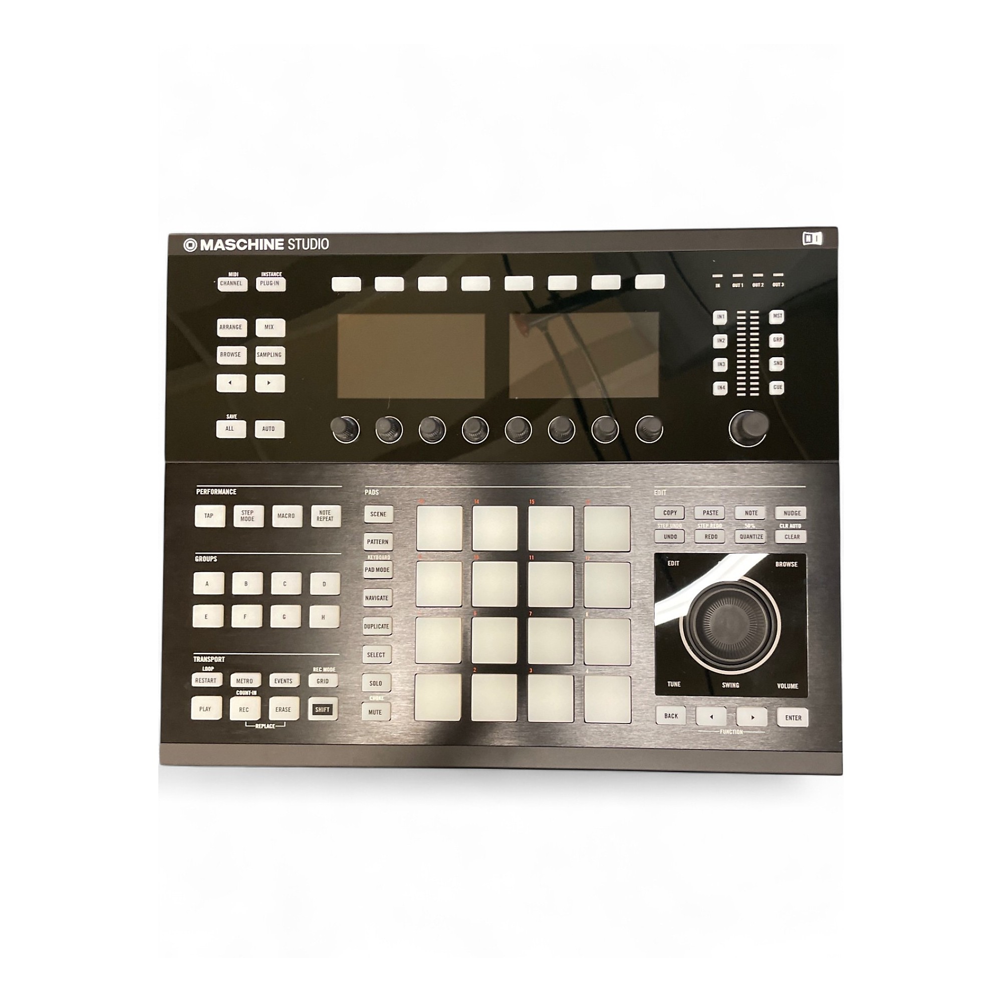 DTM・DAW MASCHINE STUDIO Native Instruments native-maschine-plus_143346_1.