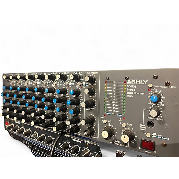 Used Ashly Audio MX508 8 Channel DJ Mixer