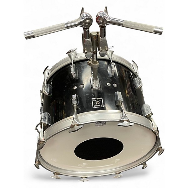 Used SONOR 5 Piece PHONIC SHELL PACK Black Drum Kit