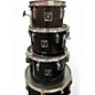 Used SONOR 5 Piece PHONIC SHELL PACK Black Drum Kit